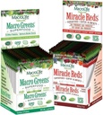 MacroLife Naturals Macro Greens &amp; Miracle Reds Immunity Bundle - Superfood Antioxidant - Herbal, Fruits & Berries Probiotic Immunity Non-GMO, Vegan, Gluten-Free, Dairy-Free - 24 Packet Servings