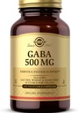 Solgar GABA 500 mg, 100 cápsulas vegetales - Relax " Nervous System Support - Amino Acid - Non-GMO, Vegan, Gluten Free, Dairy Free, Kosher - 100 Servings