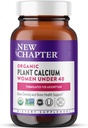 Nuevo capítulo Suplemento de calcio – Planta orgánica Calcio para Mujeres Menores de 40, con vitamina D3 para Absorción + Vitamina K2 + Magnesio, Vegetariano, Gluten Gratis - 60 Cuenta