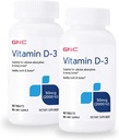 GNC Vitamina D-3 2000 UI - Twin Pack