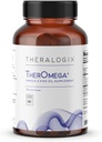 Theralogix TherOmega Omega-3 Fish Oil Supplement - Supports Heart, Brain, Immune & Joint Health* - 700 mg DHA &amp; EPA de Wild Alaska Pollock - Fuente sostenible - NSF certificado - 270 Softgels