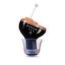 Amplificador auditivo para adultos mayores Noise-Cancelling - Elderly Listening Assistance Device Products Amplificadores de sonido de voz invisibles Hearing Aid Cleaning Brush Included (Black Right)