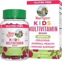 MaryRuth Organics Multivitamin Multimineral Vita-Beans for Kids ← Vegan Chewable Vitamins for Ages 4+ ← Immune Support ← Bone Health ← Raspberry Flavor Silencio 60 Conde