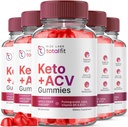 rize labs Total Fit Keto y ACV Gummies, Suplemento a Pérdida Belly Fat para Pérdida de Peso Avanzada, Máxima Fuerza Fórmula - Pack de 5(300 Gummies)