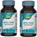 Manera de la naturaleza Myo-Tone - Función muscular &amp; Salud de tejido blando* - Con Magnesio, Vitaminas &amp; B Vitaminas – Gluten Gratis &amp; Vegetariano - 80 Tabletas (2 Pack)