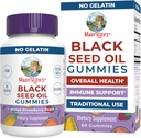 MaryRuth Organics Black Seed Oil Gummies ← Black Cumin Seed Oil Supplement TEN Utilizado tradicionalmente para Immune Support &amp; Cardiovascular Health TEN Vegan TEN No Gelatin ← Pectin Based Ø 60 Gummies