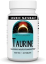 Fuente Naturals Inc. Taurine 500 mg 60 Tabletas