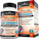 Glucosamine Chondroitin MSM Joint Support Supplement - Collagen Peptides, Turmeric y Ginger, Hyaluronic Acid, Glucosamine Chondroitin Sulfate for Joint Comfort - Gluten Free, Non GMO, 90 Capsules