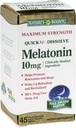 Melatonina de recompensa de la naturaleza 10 mg Tablas de disuelve rápido 45 ea (Pack of 3)