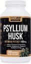 PSYLLIUM Husk Capsules - Premium Psyllium Fiber Supplement - Promotes Intestinal Health and Regularity - 100% Natural Soluble Fiber 1450mg Por Serving - 240 cápsulas