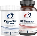 Diseños para salud Vaginal Probiotic & UT Support Bundle - ProbioMed Women Probiotic (30 cápsulas) para Gut Health & Vaginal pH, UT Synergy (60 cápsulas) Urinary Tract Support with Hibiscus & D-Mannose