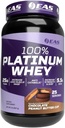 EAS 100% Platinum Silencio 3 Proteínas ultra-Platino tóxica Aumentar Tamaño &amp; Fuerza Silencio 25g Proteína, 5.5g BCAAs  2 Libra (Chocolate Peanut Butter Cup)