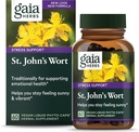 Gaia Herbs St. John's Wort, Vegan Liquid Capsules, 60 Conde - Stress Support to Promote a Positive and Sunny Mood