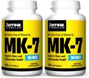 Fórmulas Jarrow MK-7 90 mcg - 120 Softgels, Pack de 2 - Superior Vitamina K Producto para la construcción de Huesos Fuertes - Asistencia Corazón &amp; Salud Cardiovascular - 240 Servimientos Totales