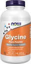AHORA Suplementos de alimentos, Glycine Pure Powder, promueve el descanso*, soporte de neurotransmisores*, 1 libras