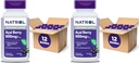 Natrol Acai Berry, Suplemento Dietario, Protección Antioxidante ' Defensa, El Último Super Fruto, 1.000 mg Veggie Capsules, 75 Cuenta (Pack of 24)