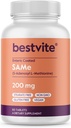 BESTVITE SAM-e 200mg (60 Tablets) (1-Pack) Premium Ingrediente de Italia.