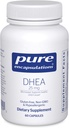 Encapsulaciones puras DHEA 25 mg - Suplemento de Apoyo Inmunitario, Equilibrio hormonal, Apoyo Metabolismo y Niveles de Energía* - con DHEA Micronizada - 60 cápsulas