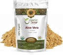 ORGANIC WAY Aloe Vera Powder (Aloe barbadensis) - Orgánica &amp; Kosher Certified ← Raw, Vegan, Non GMO &amp; Gluten Free ← USDA Certified  durable Origin - India (16 Oz)