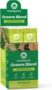 Increíble Grass Greens Blend Superfood: Super Greens Powder Smoothie Mix with Spirulina, Chlorella, Beet Root Powder, Digestive Enzymes, Prebiotics & Probiotics, Original, 15 Servings (Packaging May Vary)