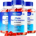 LIVORKA (3 Pack) Microbio ME Gummies, Microbio ME Gummies for Men, Microbio ME Gummy, Microbio ME Gummies, Microbio ME Gummies - All Natural Support Suplemento Gummies, 180 Gummies para 3 meses.