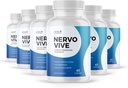Nervovive Nerve Support Supplement - Advanced Formula Nerve Health Supplements, All Natural Potent Supplement, Maximum Strength for General Health and Wellness - 60 Capsules, 6 Month Supply