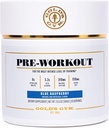 Gold's Gym Nutrition Pre-Workout Powder ← Soy-Free, Keto, Vegan Premium Flavor Pre-Workout with Natural Caffeine, L-Citrulline, Alpha GPC, Beta-Alanine, and Antioxidants, 20 Servings (Blue Raspberry)