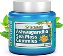 HERBOGANIC Ashwagandha Sea Moss Gummies - 60 Conde