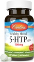 Carlson saludable Mood 5-htp Elite 50mg Raspberry Chewables, 120 Tablets