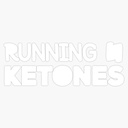 Magnet Running On Ketones Keto Diet Gym Workout Magnet Vinyl Magnetic Sticker Tamaño 5"