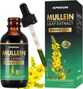 Mullein Drops for Lungs - Lung Cleanse - Leaf Extract - Herbal Supplements - Powerful Mullein for Immune Support,Detox &amp; Respiratory Support - 2 fl oz