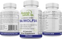 Rauwolfia Capsules, Suplemento Herbal Orgánico – Rauwolfia Serpentina Blend – Herb Ayurvedic &amp; Remedio Natural – Circulación de la sangre Apoyo &amp; Flujo – Salud Natural del Corazón - 60 Ct