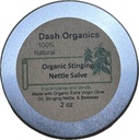 DASH ORGANICS Organic Sting Nettle Salve ¦ Vanilla & Frankincense Scented  2oz Herbal Balm