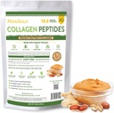 MariGold Peptides colágeno alimentados por hierbas Powder Peanut Butter 1LB - 100% Puro, Tipo I & III Bovine Collagen Hidrolyzed, Non-GMO, Hormone Free, Soy Free, Gluten Free, Dairy Free, Keto-Friendly