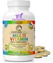 Vitaminas prenatales para perros – Multivitamina, ácido fólico, calcio, hierro, minerales y aminoácidos. Ideal para niños embarazadas, lactancia materna y recién nacidos – Suplemento de perros mayores, multi vitamina completa del cachorro.