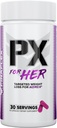 FINAFLEX PX for HER - 60 Capsules - Mejora el metabolismo termogénico con la cafeína, Ashwagandha & DIM - 30 Servimientos