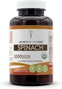 Secrets of the Tribe Spinach USDA Organic 120 Capsules, 1000 mg, Organic Spinach (Spinacia oleracea) Dried Leaf (120 cápsulas)