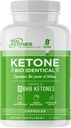 Keto BHB Salts Capsules - Sodium Calcium & Magnesium BHB Capsules with Patented goBHB Beta-Hydroxybutyrate Electrolytes - Exogenous Ketones Supplement for Enhanced Energy Focus & Rapid Ketosis