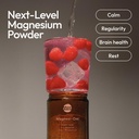 Moon Juice Magnesi-Om Magnesium Powder Suplemento - Complejo de Magnesio Chelated + L-Theanine Blend for Rest, Relax " Regularity - Vegan, Non-GMO " No Sugar, Berry, 4 oz, 30 Sevings