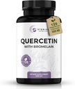 Quercetina con Bromelain ( 1000mg Servings) - 120 Veggie Capsule Supplement - Supports Healthy Immune Functions in Men &amp; Women, Vegan, Non-GMO, Made in USA