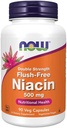 AHORA Alimentos - Niacina Flush-Free Doble Fuerza 500 mg. - 90 cápsulas vegetales