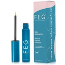 FEG Pro Advanced Natural Eyelash Enhancer Serum for Rapid Lash Growth ← Extra Strength Lash Serum for Growing Thick, Full, and Long Eyelashes ← 3ml ← Estimula el crecimiento natural