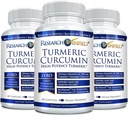 Research Verified Turmeric Curcumin - with BioPerine, Curcumin C3 Complex - Vegan - Made in The USA - 180 Capsules - Made in The USA