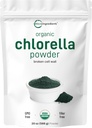 Micro Ingredientes Pólvora de Clorella orgánica, 20 onzas ← Muralla de células rotas para la absorción completa ← Suplemento de Superalimentos crudos, rico en proteínas y vitaminas  durable Non-GMO, vegano, no irradiado