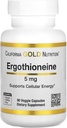 California Gold Nutrition Ergothioneine, 5 mg, 90 cápsulas vegetales