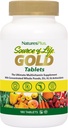 NaturesPlus Source of Life Gold Multivitamin - 180 Tablets - with Vitamins D3 &amp; B12 - Blood, Bone & Immune Support - Vegetarian &amp; Gluten Free - 60 Servings