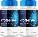 (2 Pack) Pro Nerve 6 Capsules Advanced Nerve Health Support, Pro Nerve 6 Dietary Supplement Capsules ProNerve Advanced Formula Nerve Support Supplement Men Women Optimal Health Support (120 Capsules)