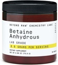 BEYOND RAW Chemistry Labs Betaine Anhydrous Powder  detained Supports Normal Cell Growth, Healthy Cardiovascular System, and Liver Health