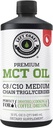 100% Coconut MCT Oil Liquid - MCT Oil C8 C10 for Sustained Mental Energy & Focus Support Great for Smoothies Salads Coffee &amp; More - Palm Free Vegan Keto & Paleo Friendly 60+ Servings (32 Fl Oz)