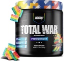 REDCON1 Total War Pre Workout, Rainbow Candy, L Citrulline, Malic Acid, Green Tea Leaf Extract for Pump Boosting Pre Workout for Women &amp; Men - 3.2g Beta Alanine to Reduce Exhaustion, 30 Servings